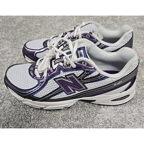 New Balance 740 NB Sneakers Shoes White- Purple Women’s Size 7.5/ M-6 U740CG2-D - Picture 3 of 7